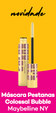 Nova Máscara de Pestanas Colossal Bubble da marca Maybelline NY